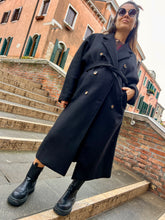 Carica l'immagine nel visualizzatore di Gallery, Cappotto Doppiopetto con cintura
