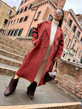 Carica l'immagine nel visualizzatore di Gallery, Cappotto Doppiopetto con cintura
