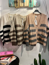 Carica l&#39;immagine nel visualizzatore di Gallery, Susy Mix Cardigan rigato
