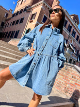 Carica l'immagine nel visualizzatore di Gallery, Susy Mix Abito Jeans
