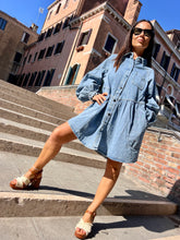 Carica l'immagine nel visualizzatore di Gallery, Susy Mix Abito Jeans
