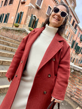 Carica l'immagine nel visualizzatore di Gallery, Cappotto Doppiopetto con cintura
