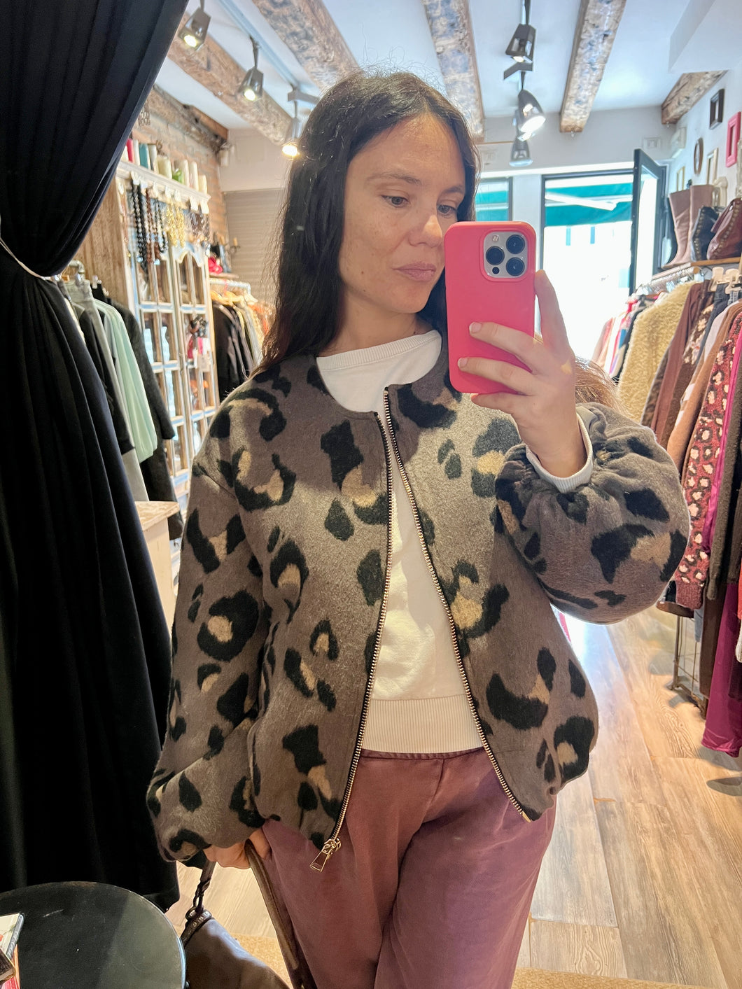 Bomber fantasia Animalier