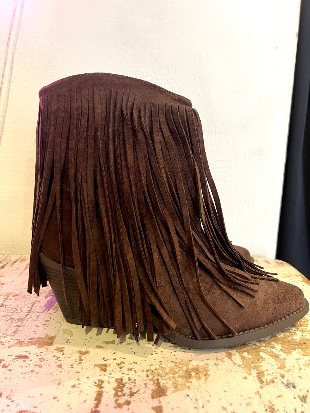 Stivali texani frange