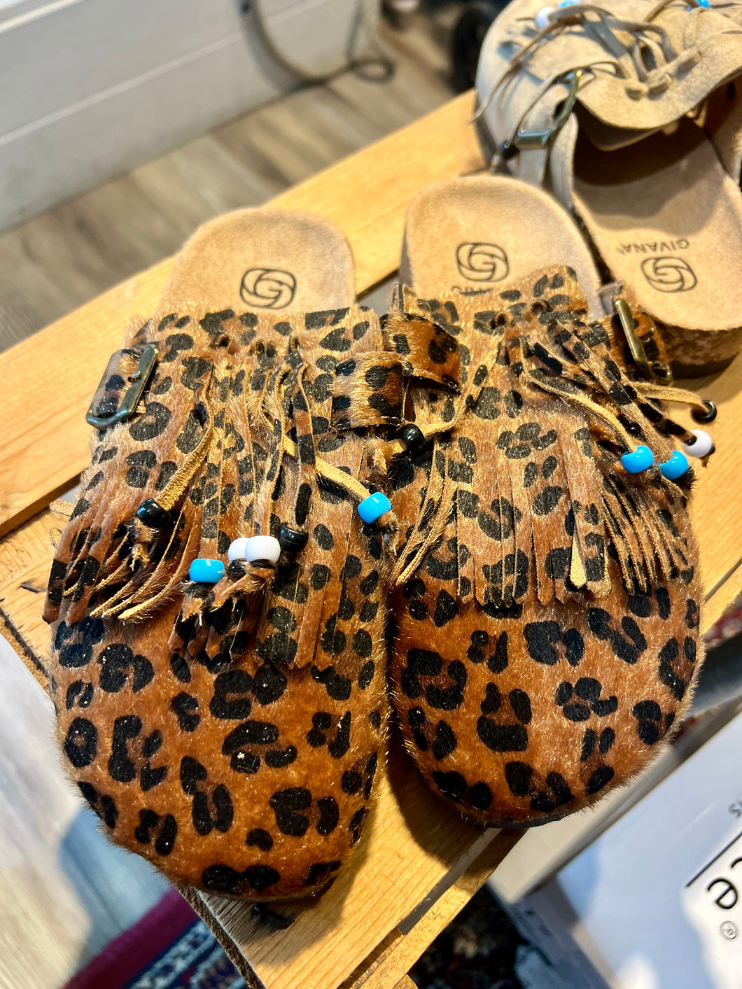 Sabot frange LEOPARD